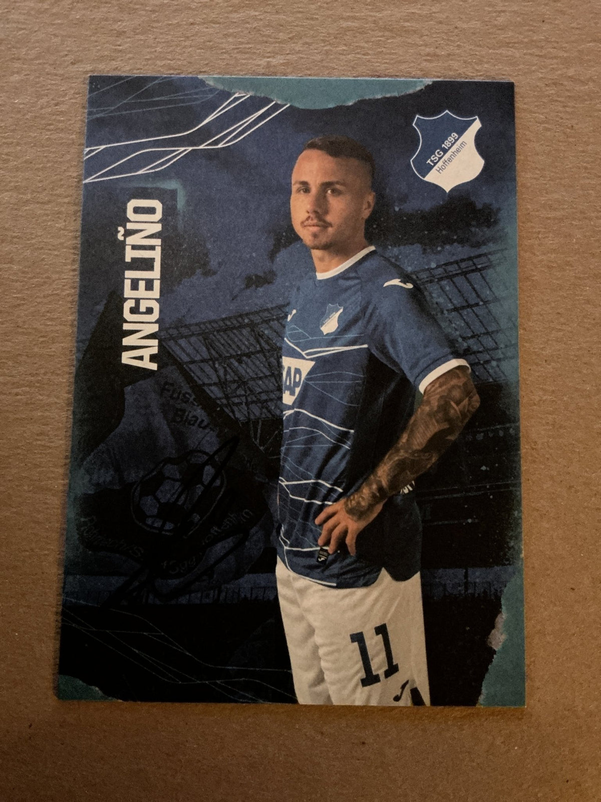 Angeliño, Spain 🇪🇸 TSG 1899 Hoffenheim 2022/23 hand signed - Autographs-World