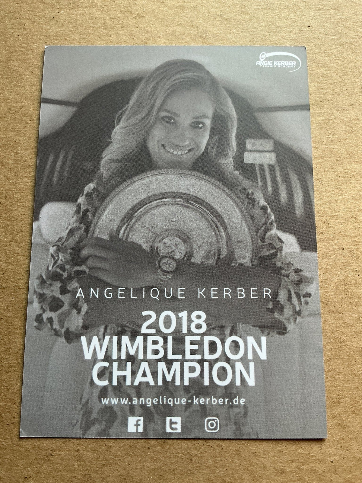 Angelique Kerber, Germany 🇩🇪 Tennis Summer Olympics 2024 hand signed - Autographs-World