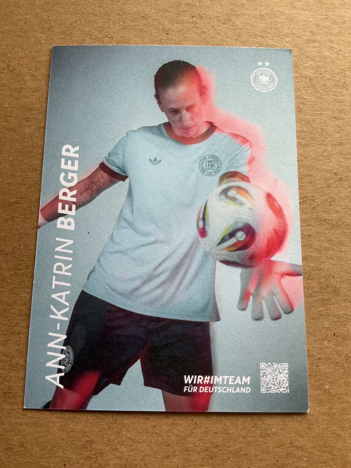 Ann-Katrin Berger, Germany 🇩🇪 Women’s Euro Cup 2025 hand signed - Autographs-World