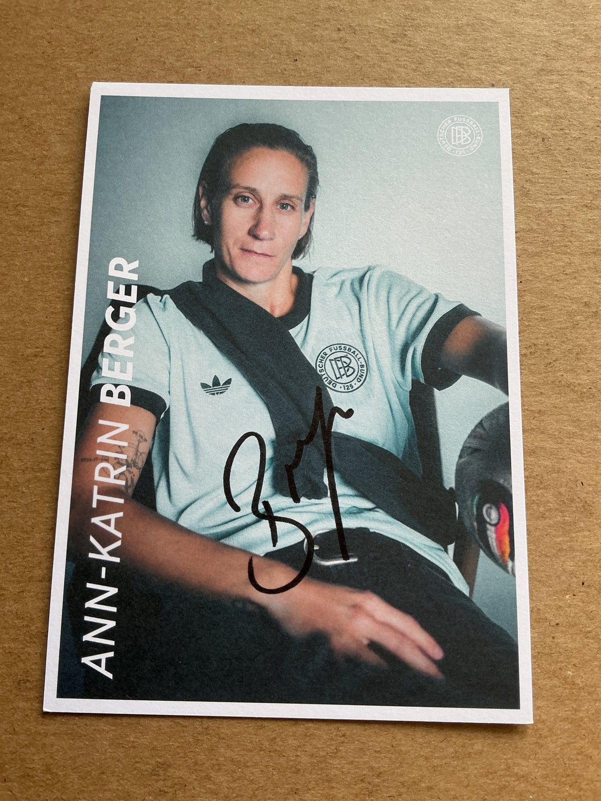 Ann-Katrin Berger, Germany 🇩🇪 Women’s Euro Cup 2025 hand signed - Autographs-World