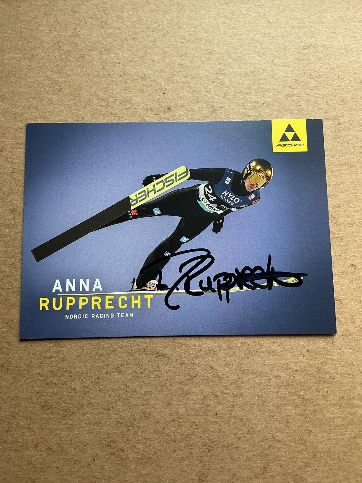 Anna Rupprecht, Germany 🇩🇪 Ski Jumping 2023/24 hand signed - Autographs-World