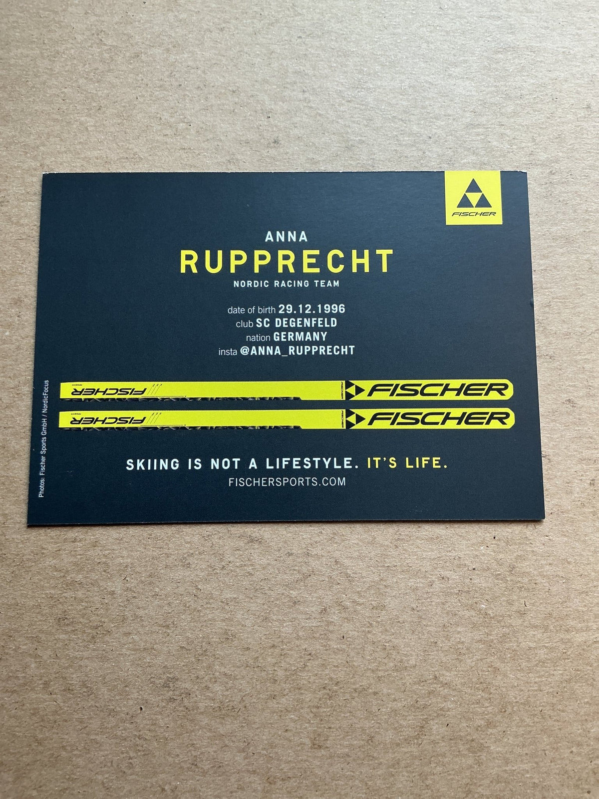 Anna Rupprecht, Germany 🇩🇪 Ski Jumping 2023/24 hand signed - Autographs-World
