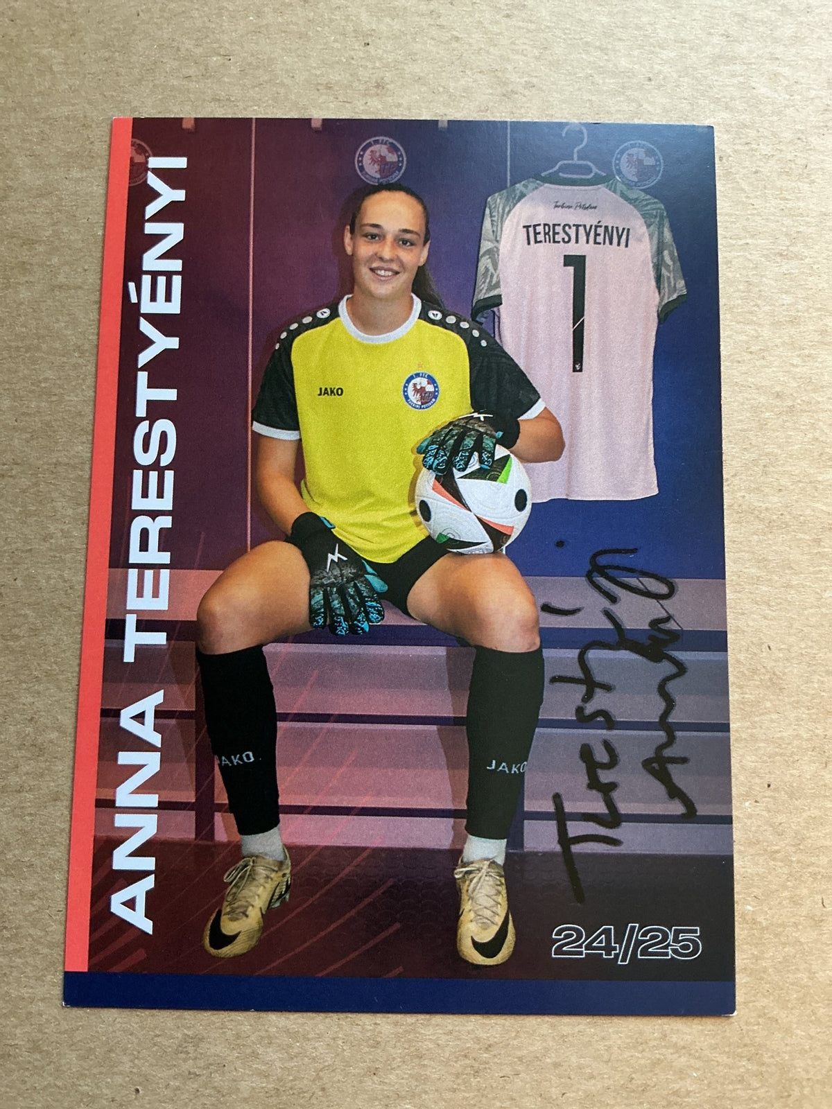 Anna Terestyeni, Hungary 🇭🇺 1.FFC Turbine Potsdam 2024/25 hand signed - Autographs-World
