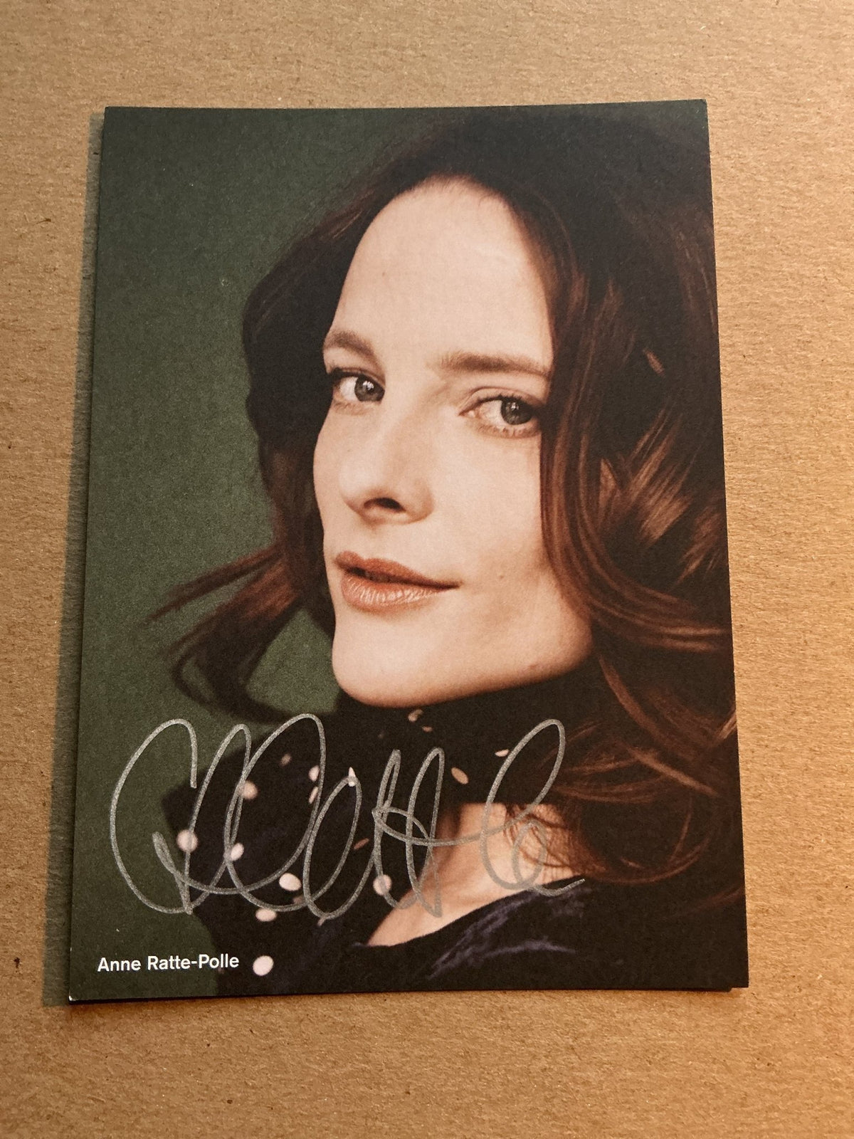 Anne Ratte-Polle, Germany 🇩🇪 Actress 2024 hand signed - Autographs-World