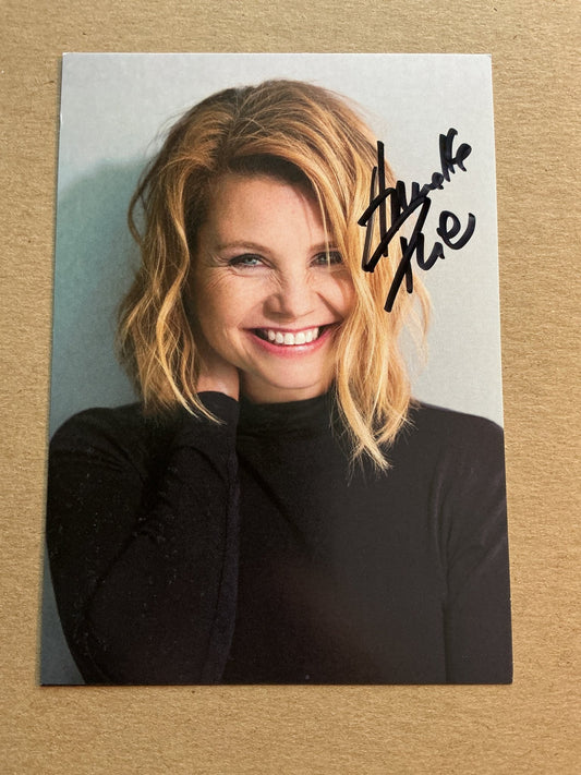 Annette Frier, Germany 🇩🇪 Actress 2024 hand signed - Autographs-World