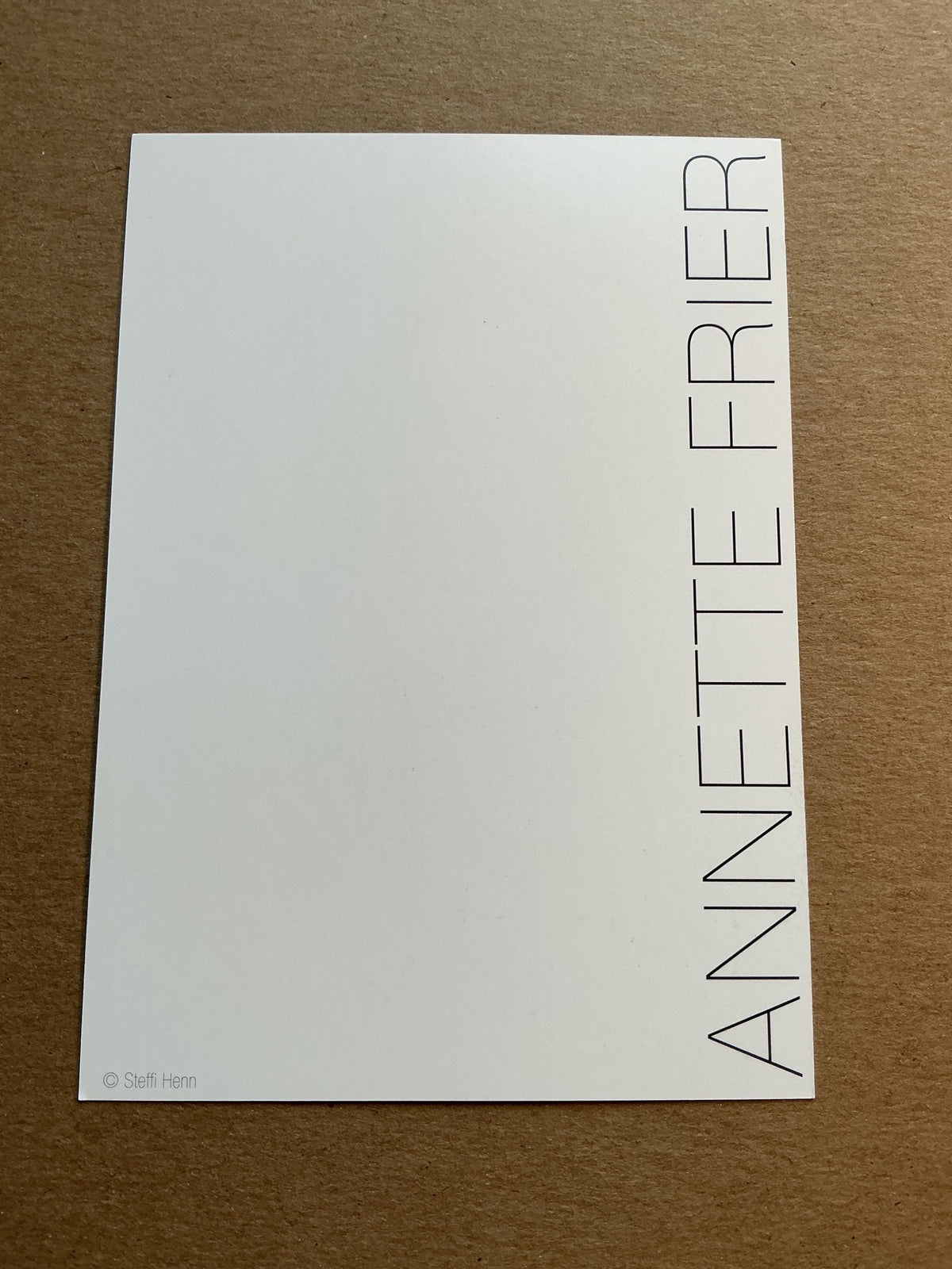 Annette Frier, Germany 🇩🇪 Actress 2024 hand signed - Autographs-World