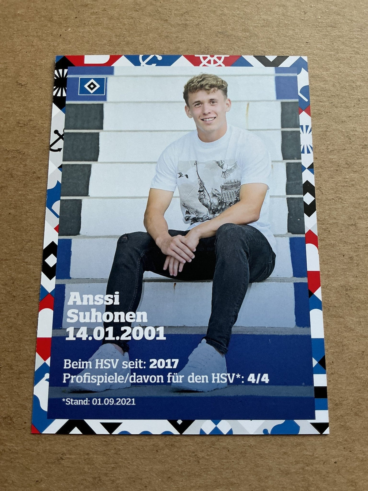 Anssi Suhonen, Finland 🇫🇮 Hamburger SV 2021/22 hand signed - Autographs-World