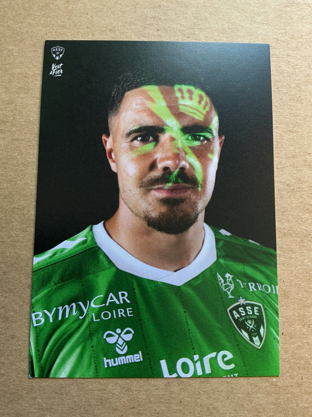 Anthony Briancon, France 🇫🇷 AS Saint-Etienne 2024/25 hand signed - Autographs-World