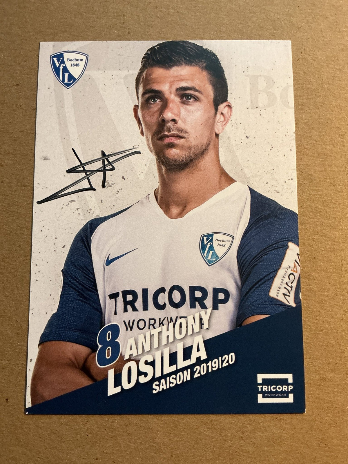 Anthony Losilla, France 🇫🇷 VfL Bochum 2019/20 hand signed - Autographs-World