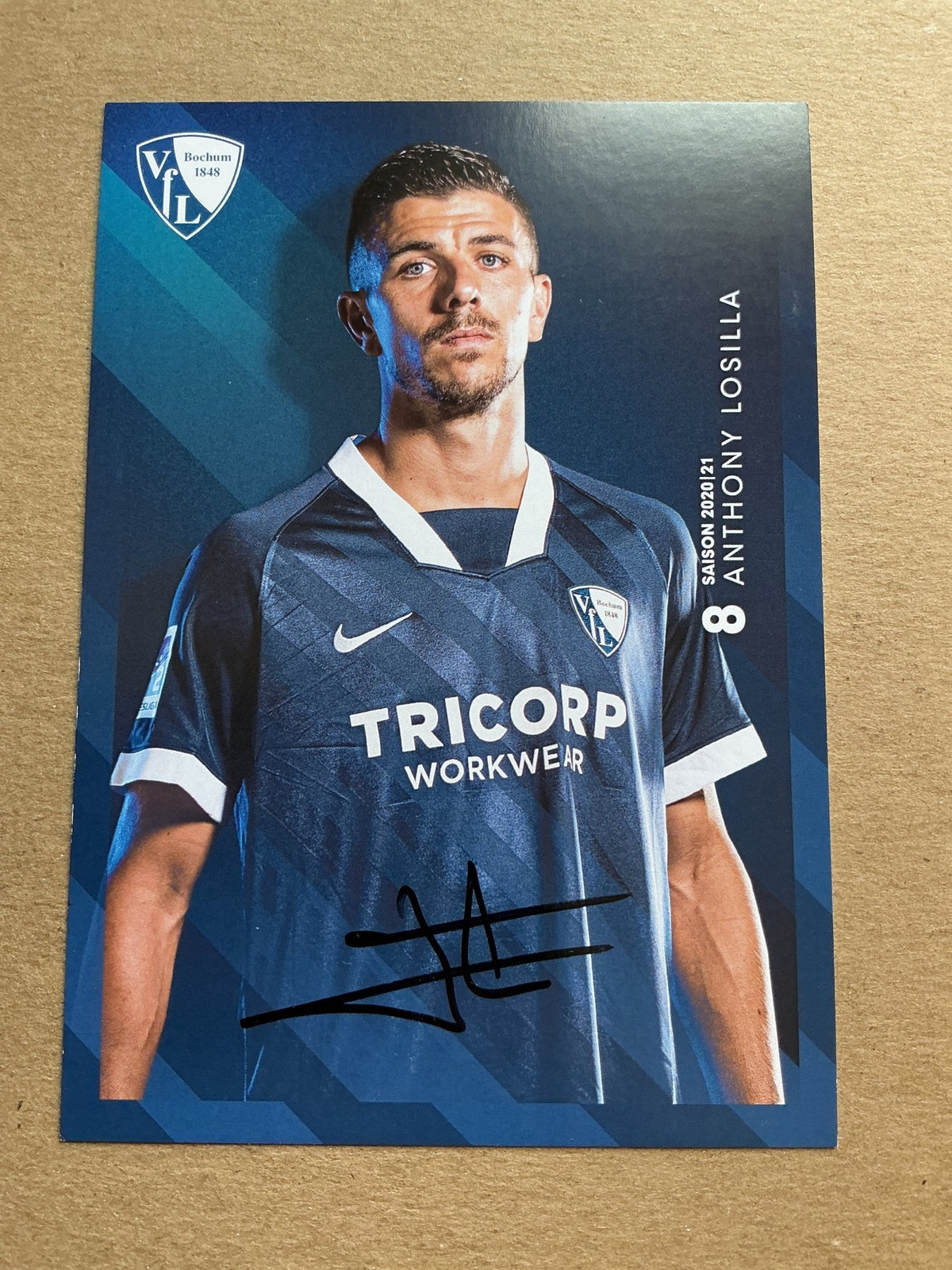 Anthony Losilla, France 🇫🇷 VfL Bochum 2020/21 hand signed - Autographs-World