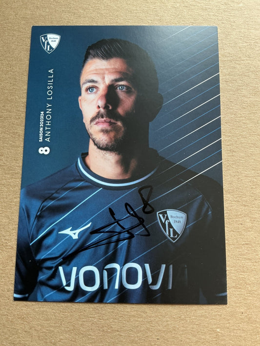 Anthony Losilla, France 🇫🇷 VfL Bochum 2023/24 hand signed - Autographs-World