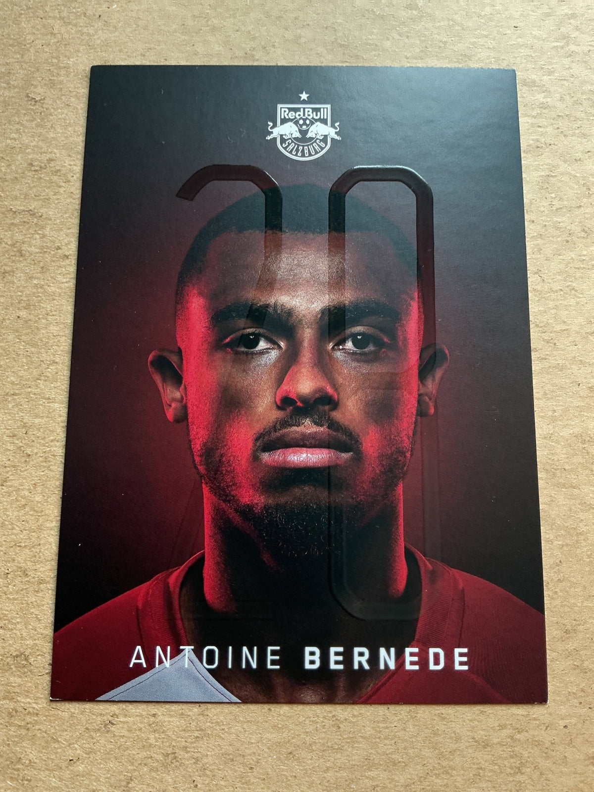 Antoine Bernède, France 🇫🇷 Red Bull Salzburg 2020/21 hand signed - Autographs-World