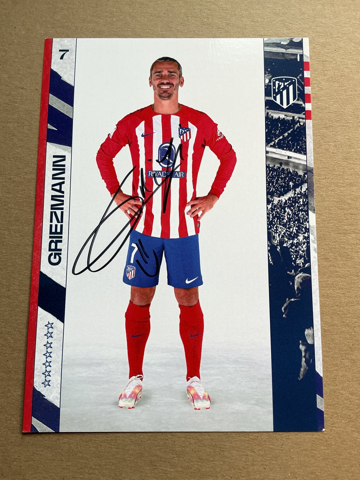 Antoine Griezmann, France 🇫🇷 Atletico Madrid 2023/24 hand signed - Autographs-World