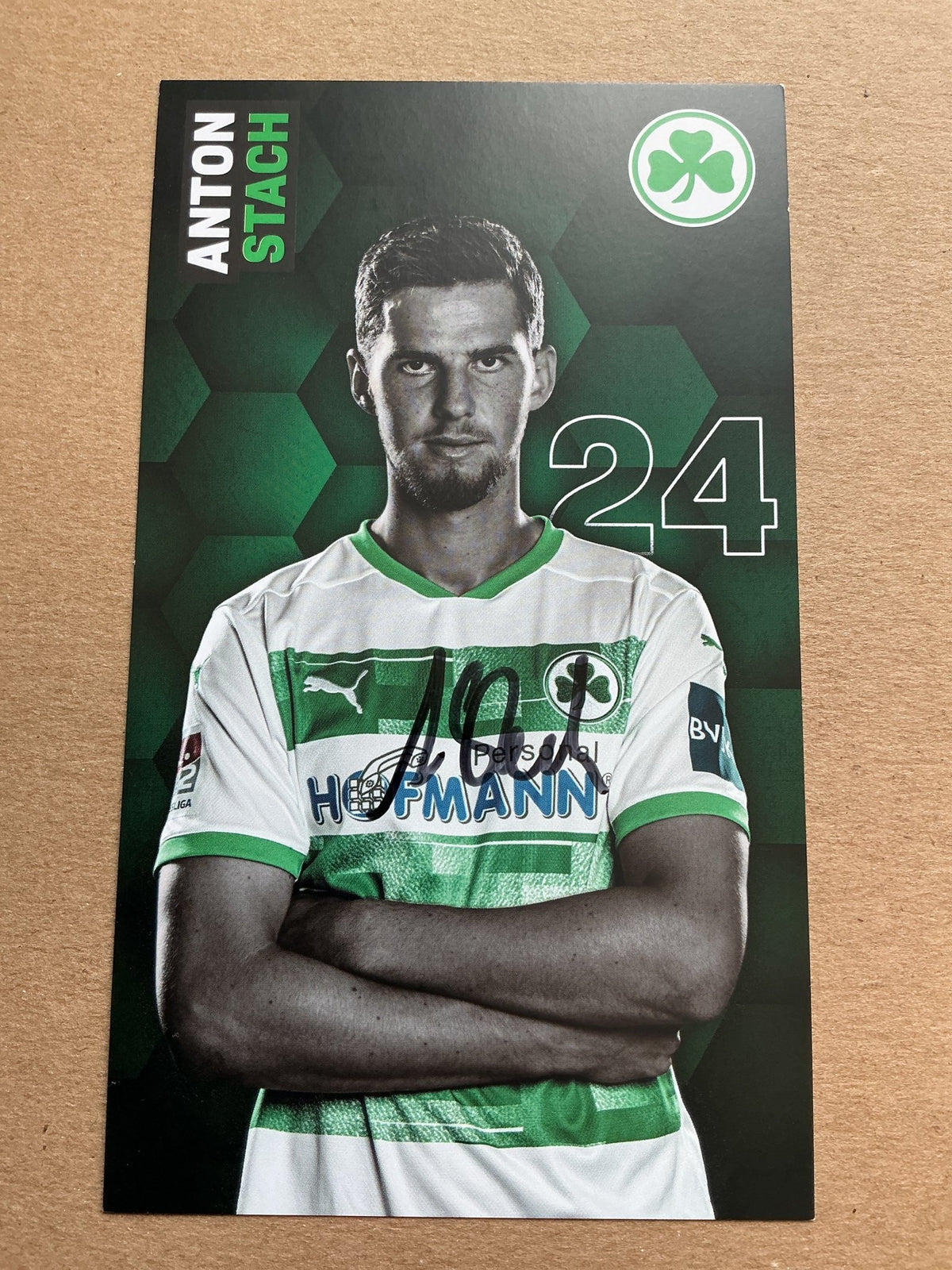 Anton Stach, Germany 🇩🇪 SpVgg Greuther Fürth 2020/21 hand signed - Autographs-World