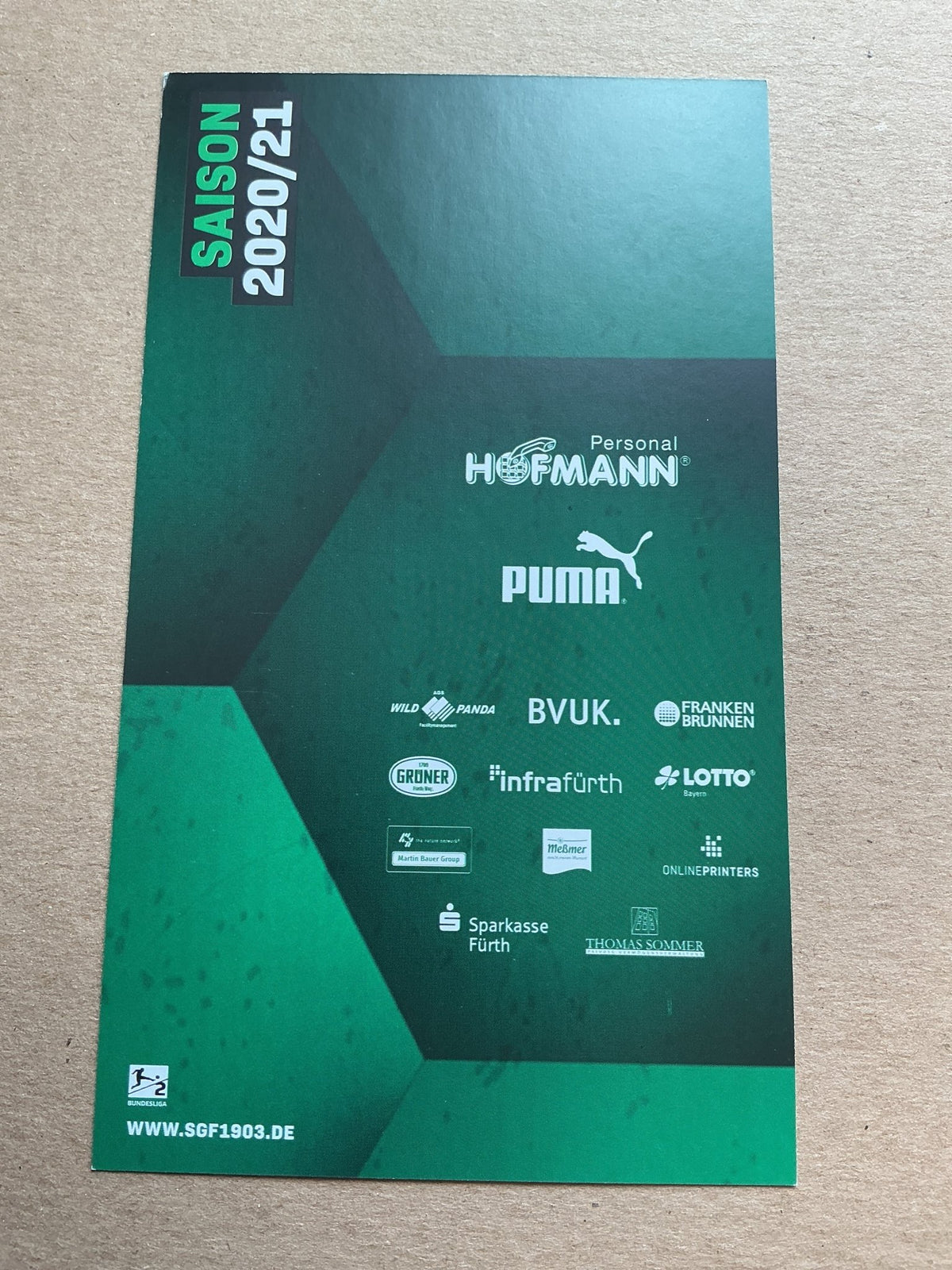Anton Stach, Germany 🇩🇪 SpVgg Greuther Fürth 2020/21 hand signed - Autographs-World