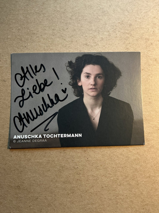 Anuschka Tochtermann, Germany 🇩🇪 Actress 2026 hand signed - Autographs-World