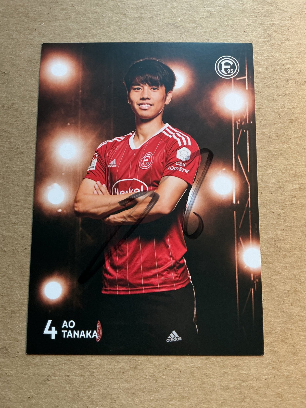 Ao Tanaka, Japan 🇯🇵 Fortuna Düsseldorf 2022/23 hand signed - Autographs-World