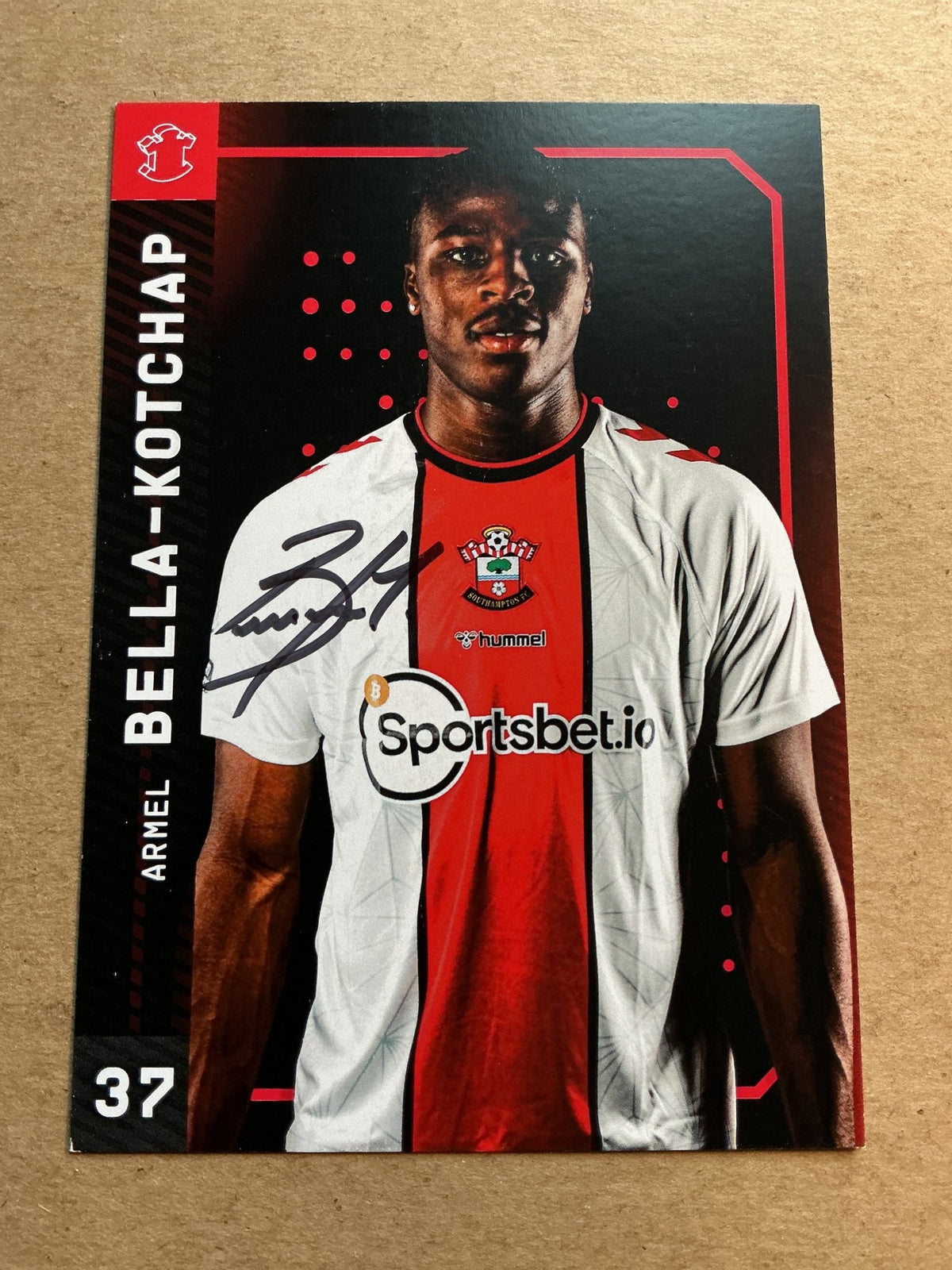 Armel Bella-Kotchap, Germany 🇩🇪 Southampton FC 2022/23 hand signed - Autographs-World