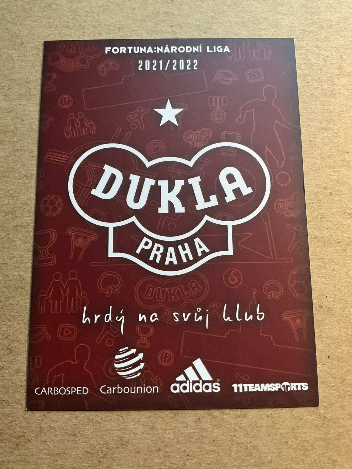 Arnaud Konan, Mali 🇲🇱 FK Dukla Prague 2021/22 hand signed - Autographs-World