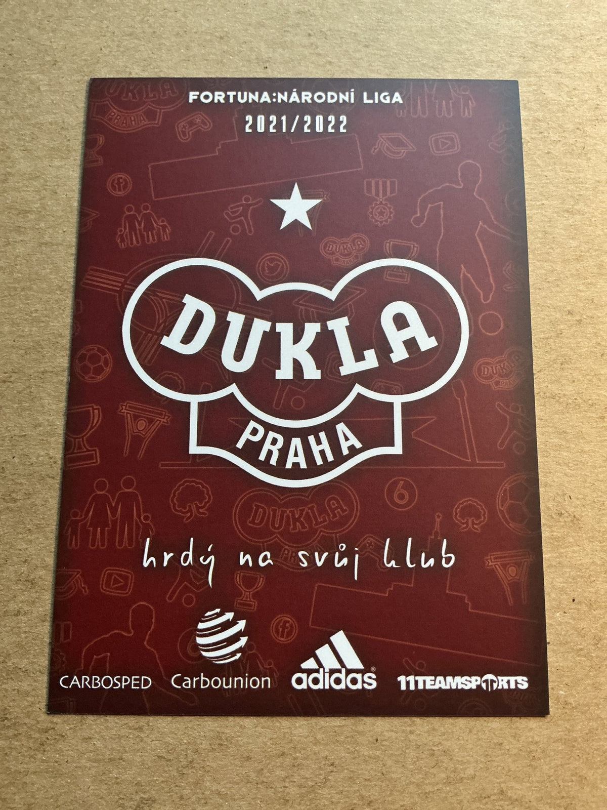 Artem Kovernikov, Ukraine 🇺🇦 FK Dukla Prague 2021/22 hand signed - Autographs-World