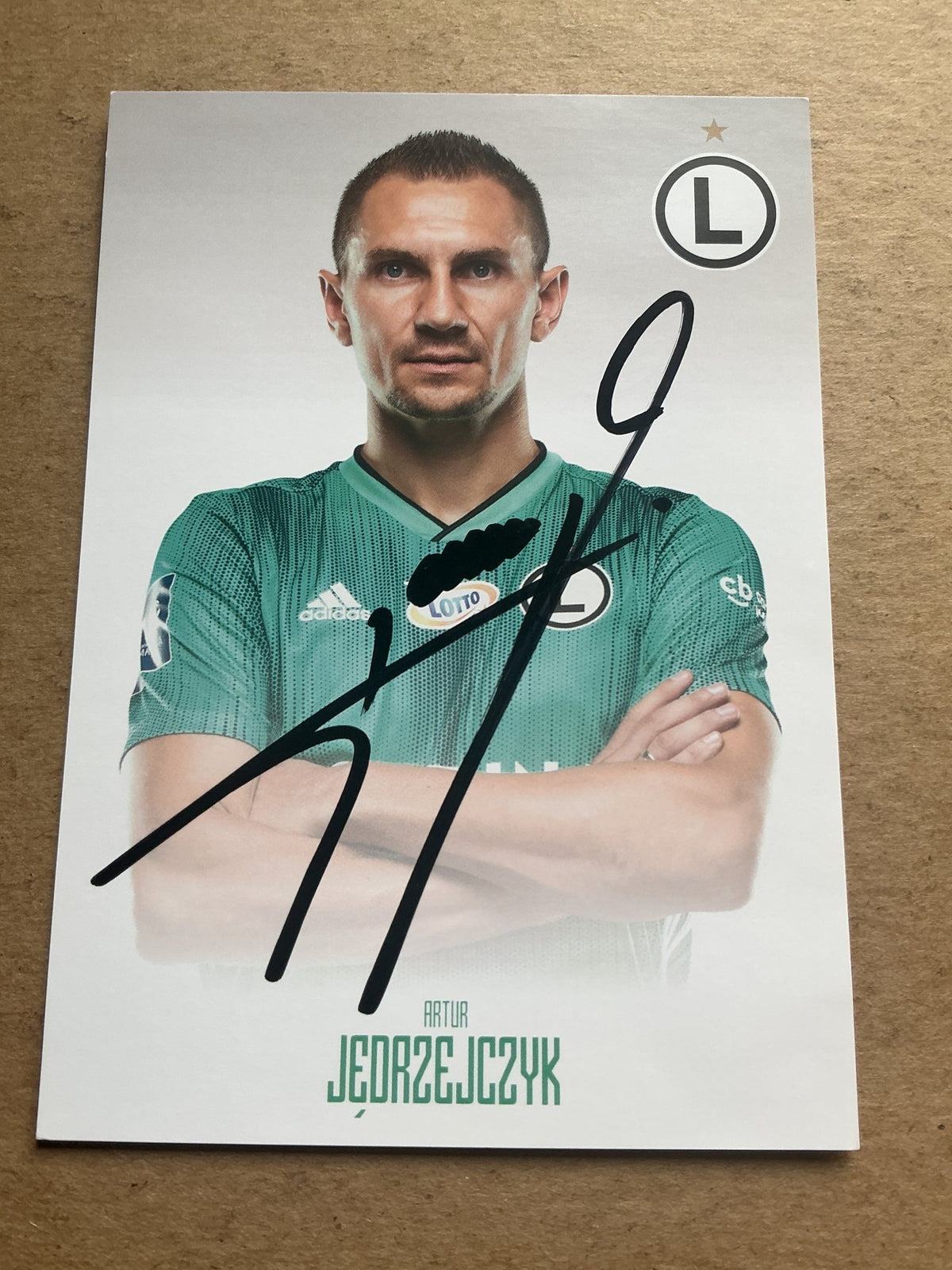 Artur Jędrzejczyk, Poland 🇵🇱 Legia Warsaw 2020/21 hand signed - Autographs-World