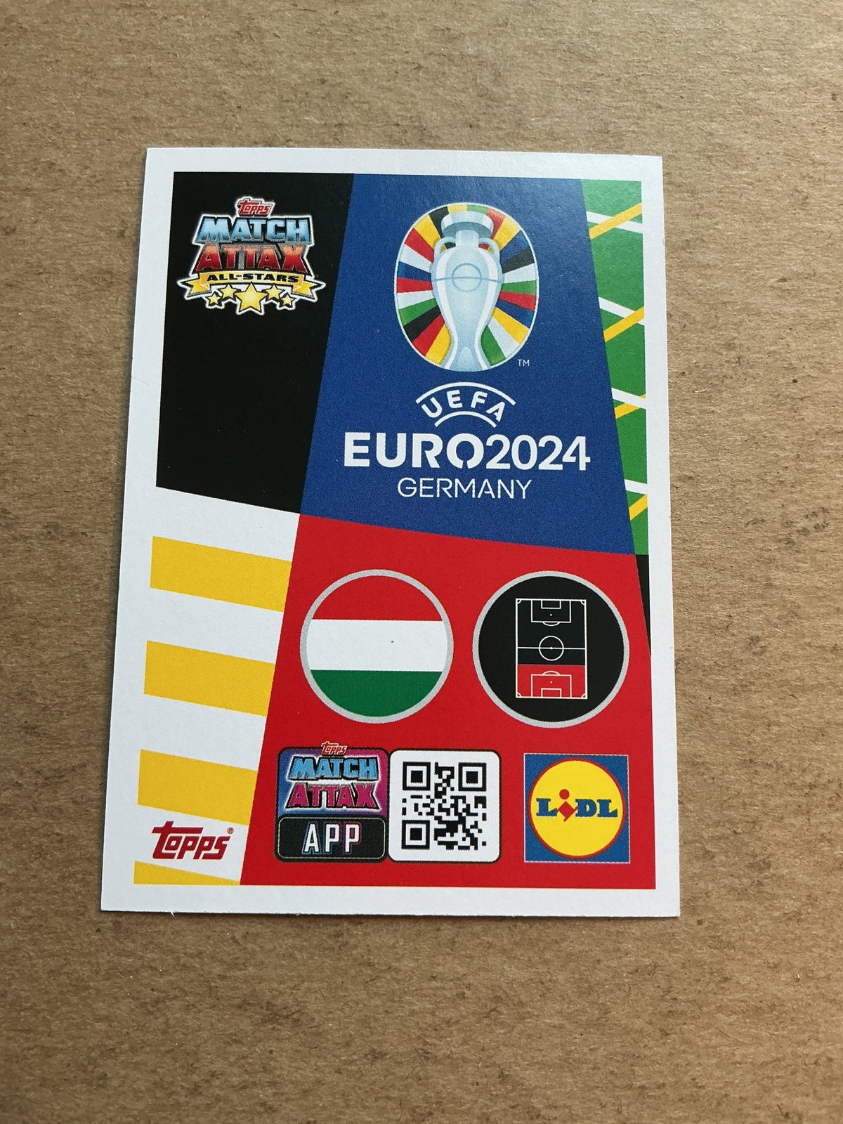 Attila Szalai, Hungary 🇭🇺 UEFA Euro 2024 hand signed - Autographs-World