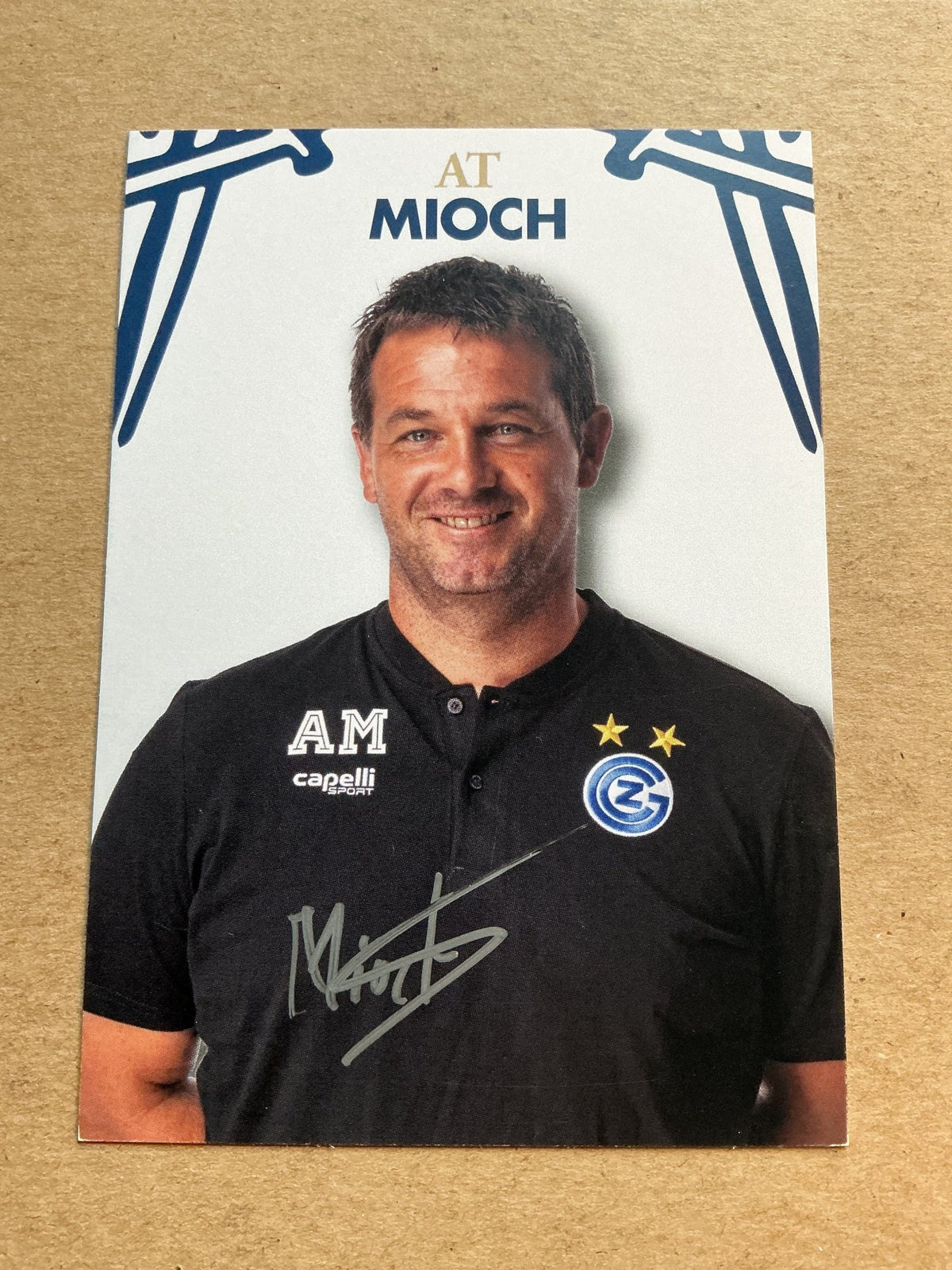 Aurélien Moch, France 🇫🇷 Grasshopper Club Zürich 2023/24 hand signed - Autographs-World