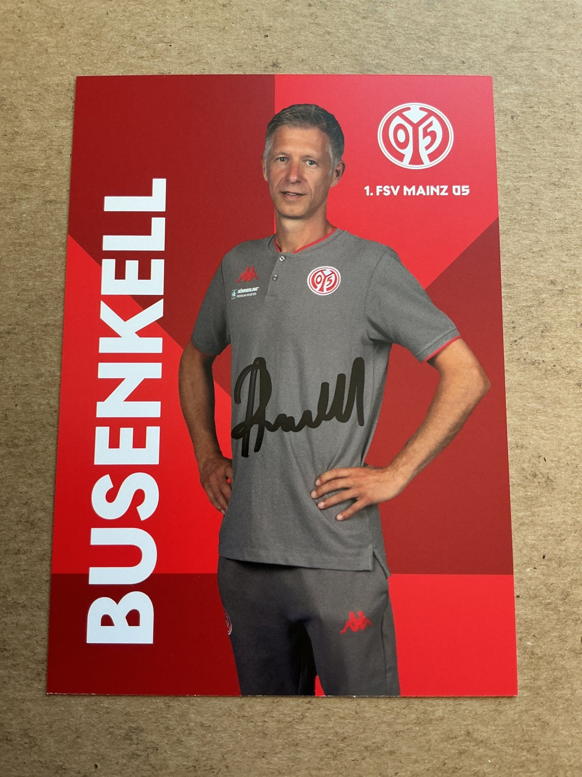 Axel Busenkell, Germany 🇩🇪 FSV Mainz 05 2020/21 hand signed - Autographs-World