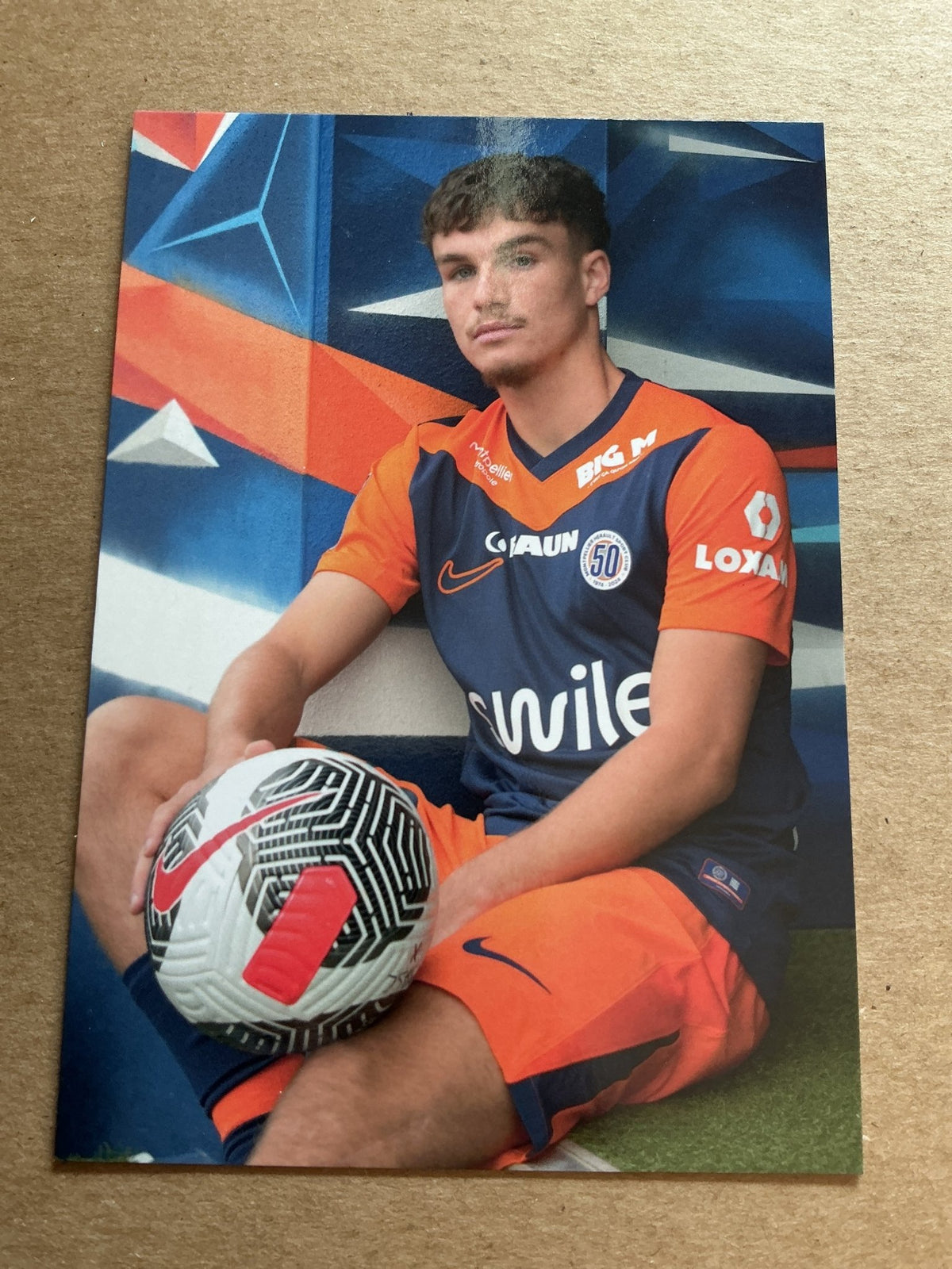 Axel Gueguin, France 🇫🇷 Montpellier HSC 2024/25 hand signed - Autographs-World