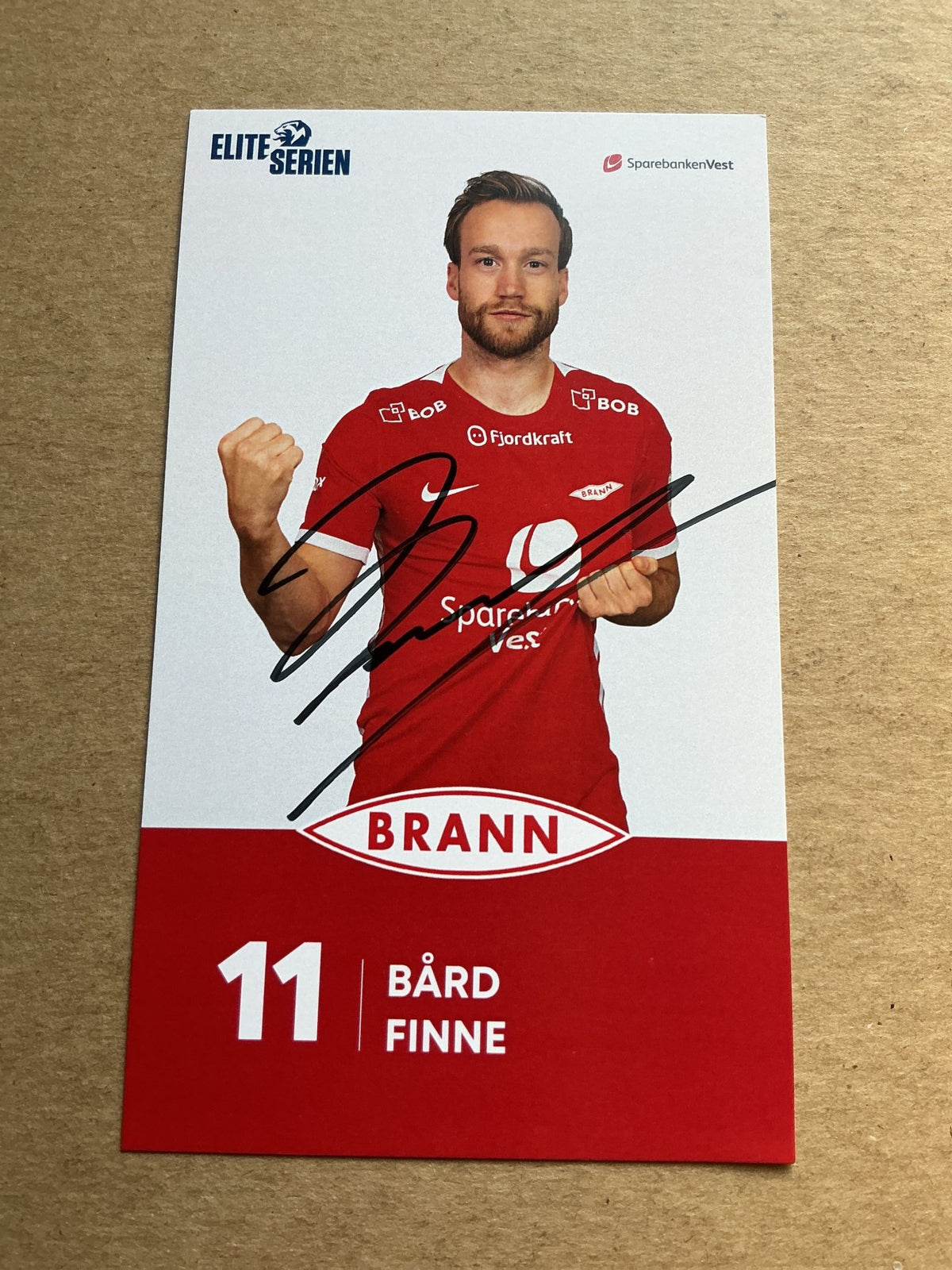 Bård Finne, Norway 🇳🇴 SK Brann 2023/24 hand signed - Autographs-World