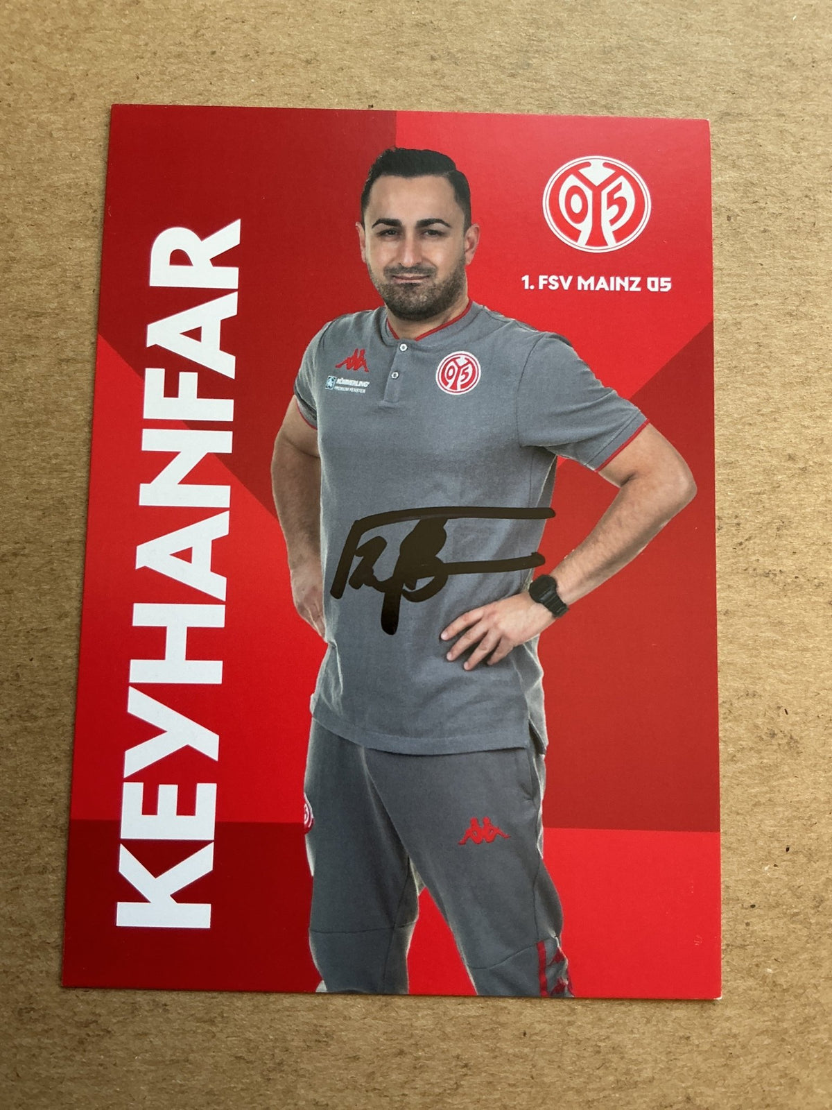 Babak Keyhanfar, Germany 🇩🇪 FSV Mainz 05 2020/21 hand signed - Autographs-World