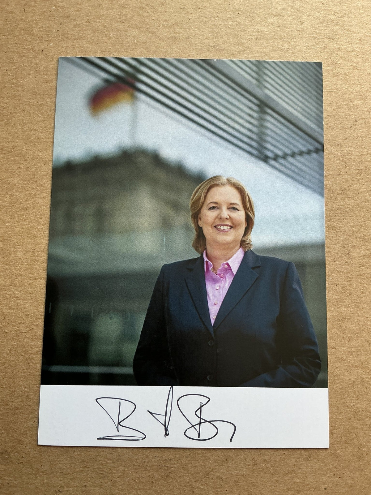 Bärbel Bas, Germany 🇩🇪 Member of Parlament Politics 2025 hand signed - Autographs-World