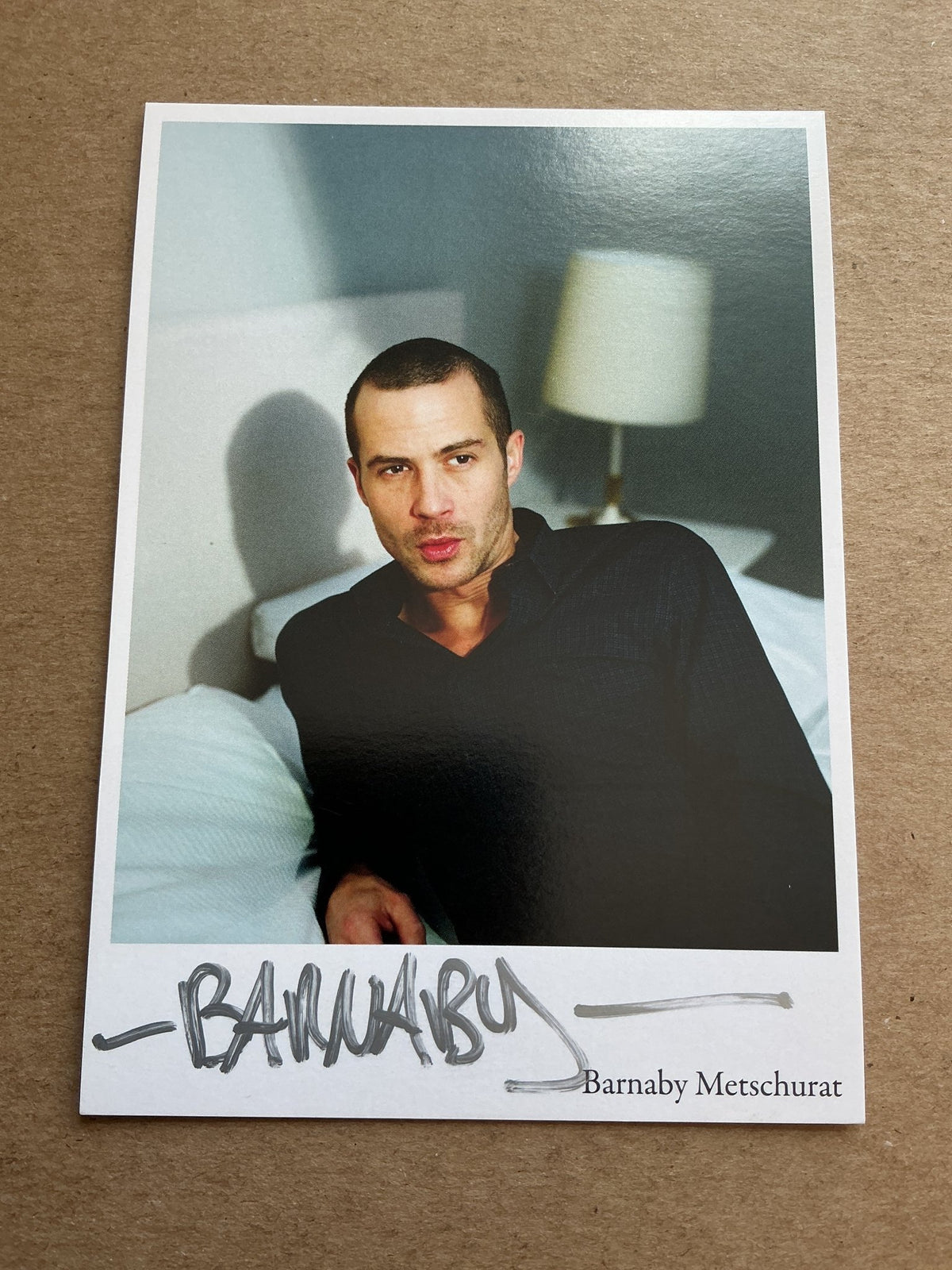 Barnaby Metschurat, Germany 🇩🇪 Actor 2025 hand signed - Autographs-World