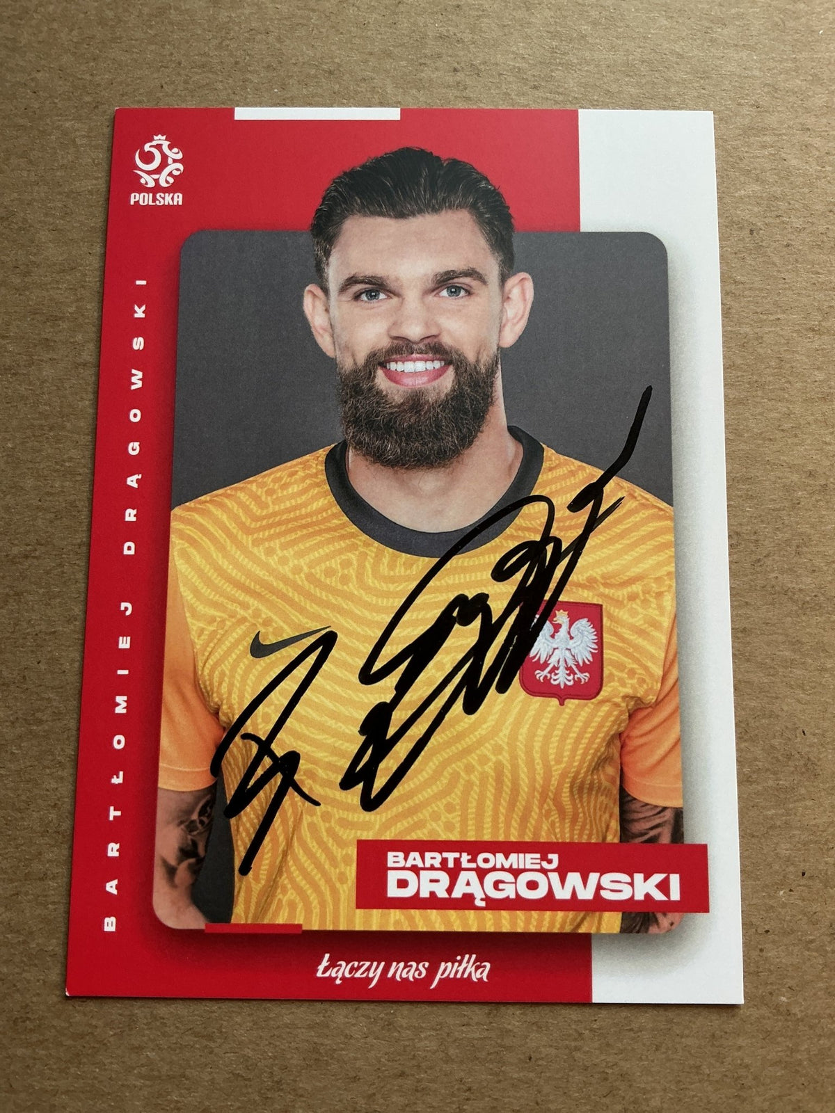 Bartlomiej Dragowski, Poland 🇵🇱 UEFA Euro Cup 2020 hand signed - Autographs-World