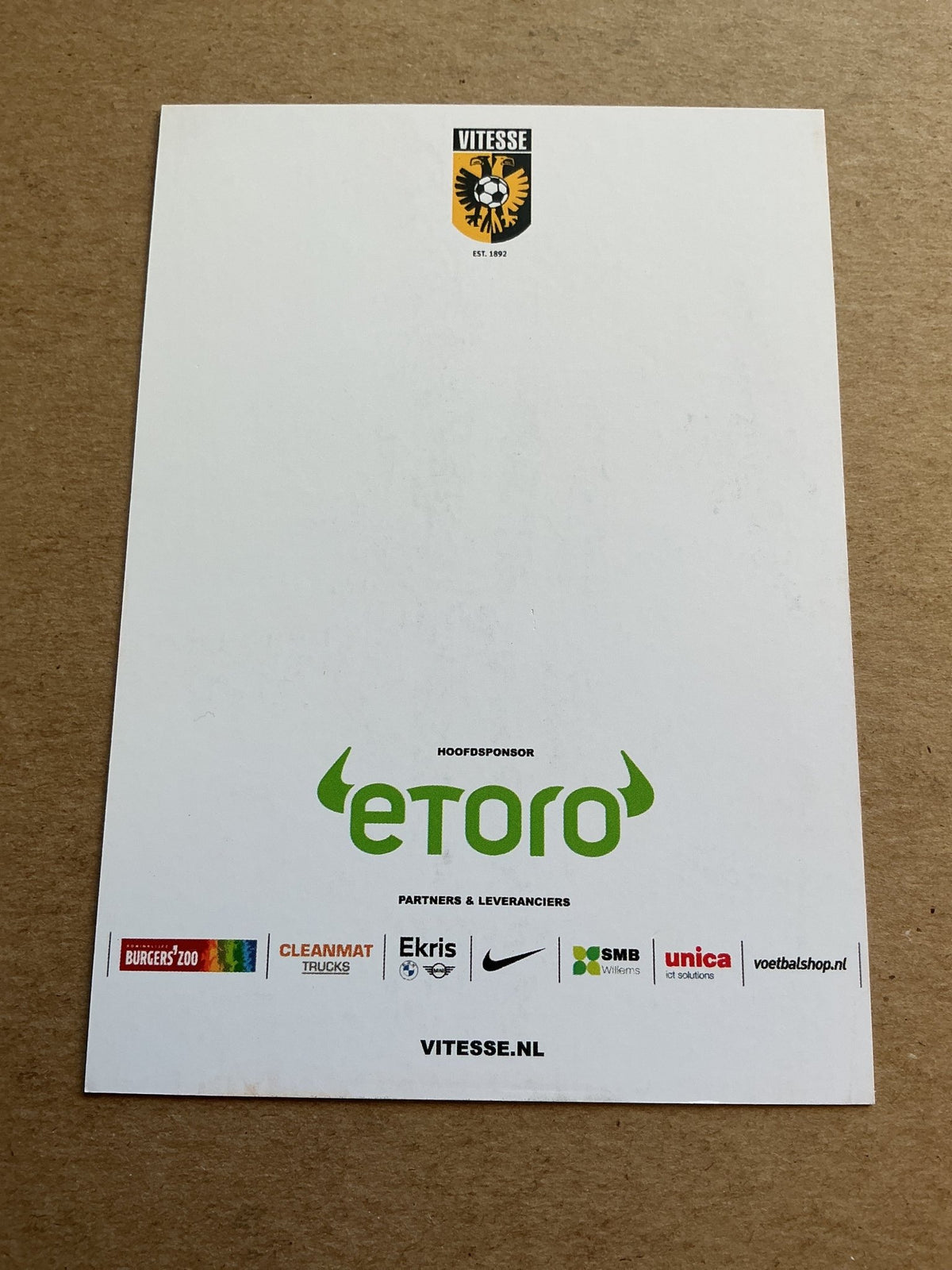 Bartosz Białek, Poland 🇵🇱 Vitesse Arnhem 2022/23 hand signed - Autographs-World