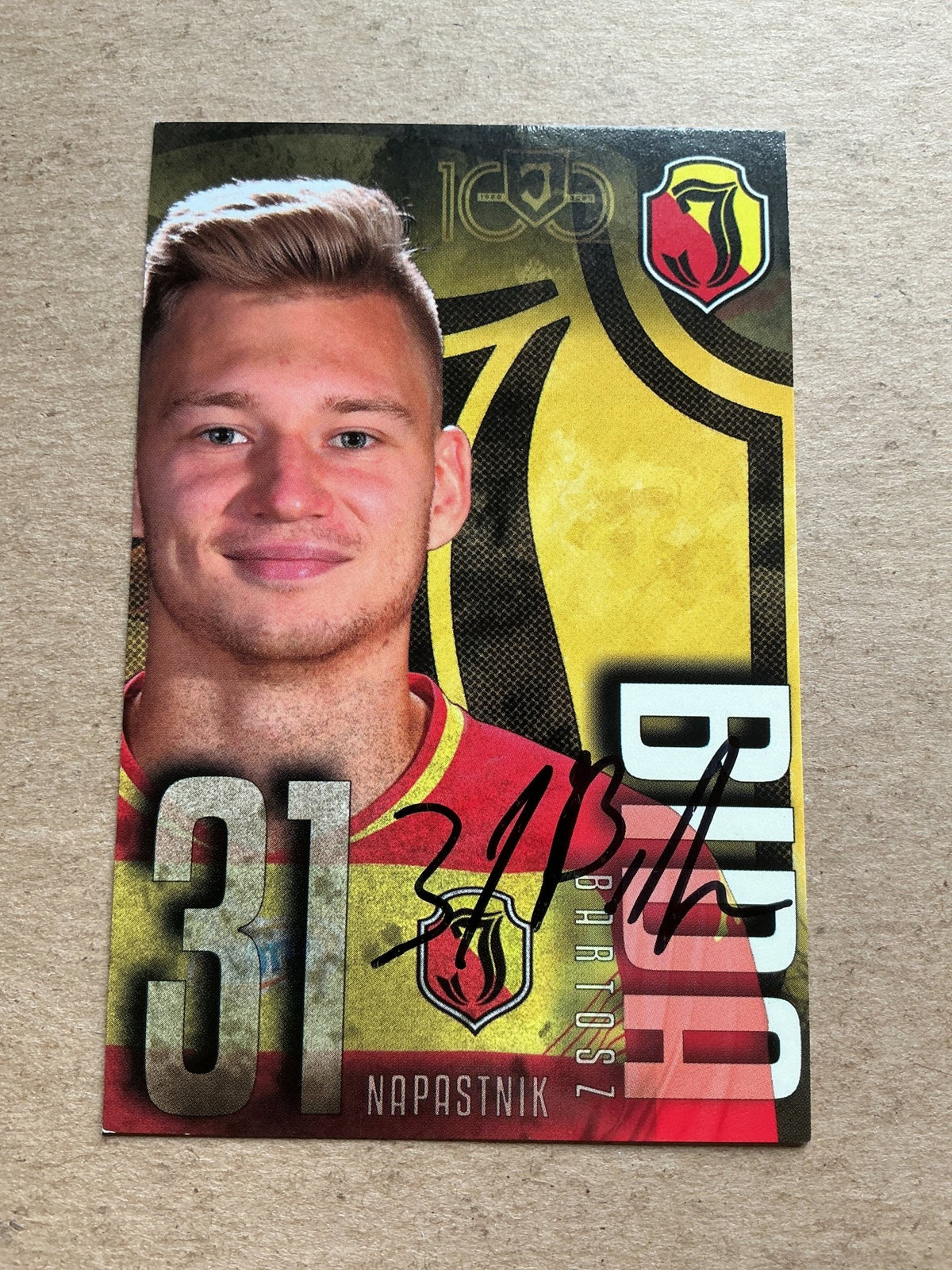 Bartosz Bida, Poland 🇵🇱 Jagiellonia Białystok 2020/21 hand signed - Autographs-World