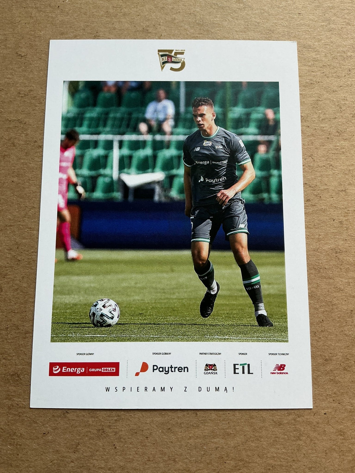 Bartosz Kopacz, Poland 🇵🇱 Lechia Gdansk 2020/21 hand signed - Autographs-World
