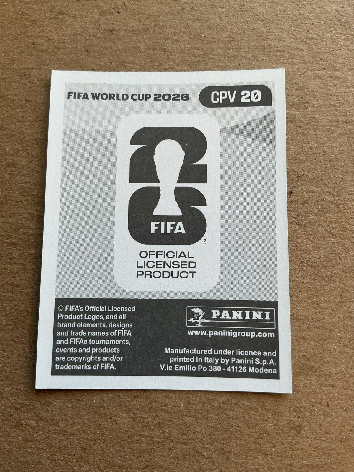 Bebé, Cape Verde 🇨🇻 FIFA World Cup 2026 Panini hand signed - Autographs-World