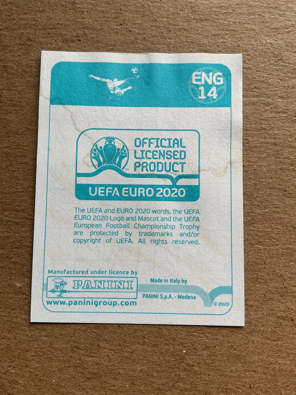 Ben Chilwell, England 🏴󠁧󠁢󠁥󠁮󠁧󠁿 UEFA Euro 2020 Panini hand signed - Autographs-World