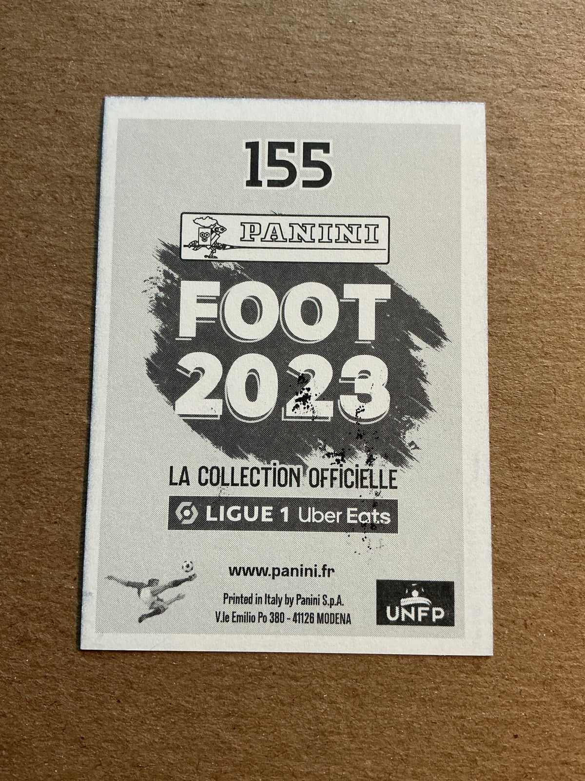 Benjamin André, France 🇫🇷 Lille OSC 2023 Panini hand signed - Autographs-World