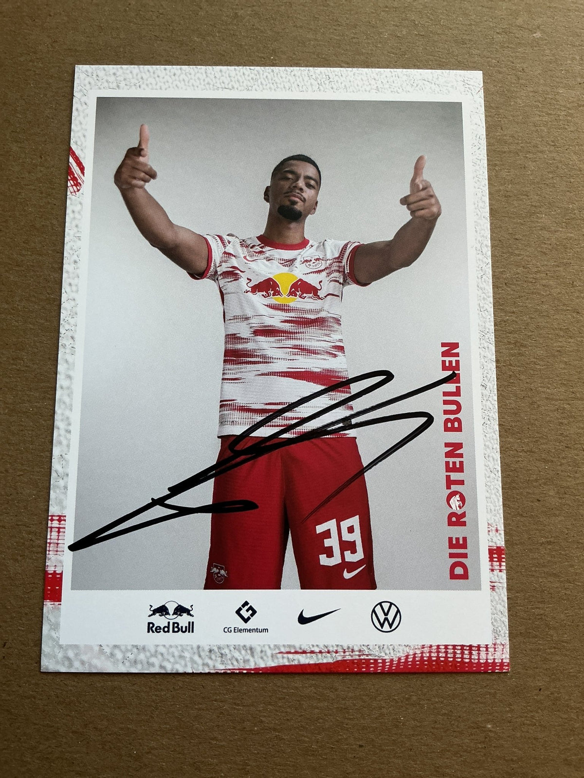 Benjamin Henrichs, Germany 🇩🇪 RB Leipzig 2021/22 hand signed - Autographs-World
