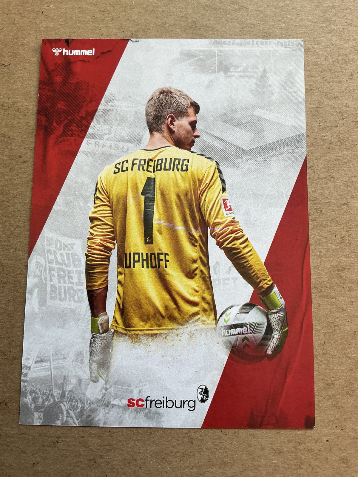 Benjamin Uphoff, Germany 🇩🇪 SC Freiburg 2020/21 hand signed - Autographs-World