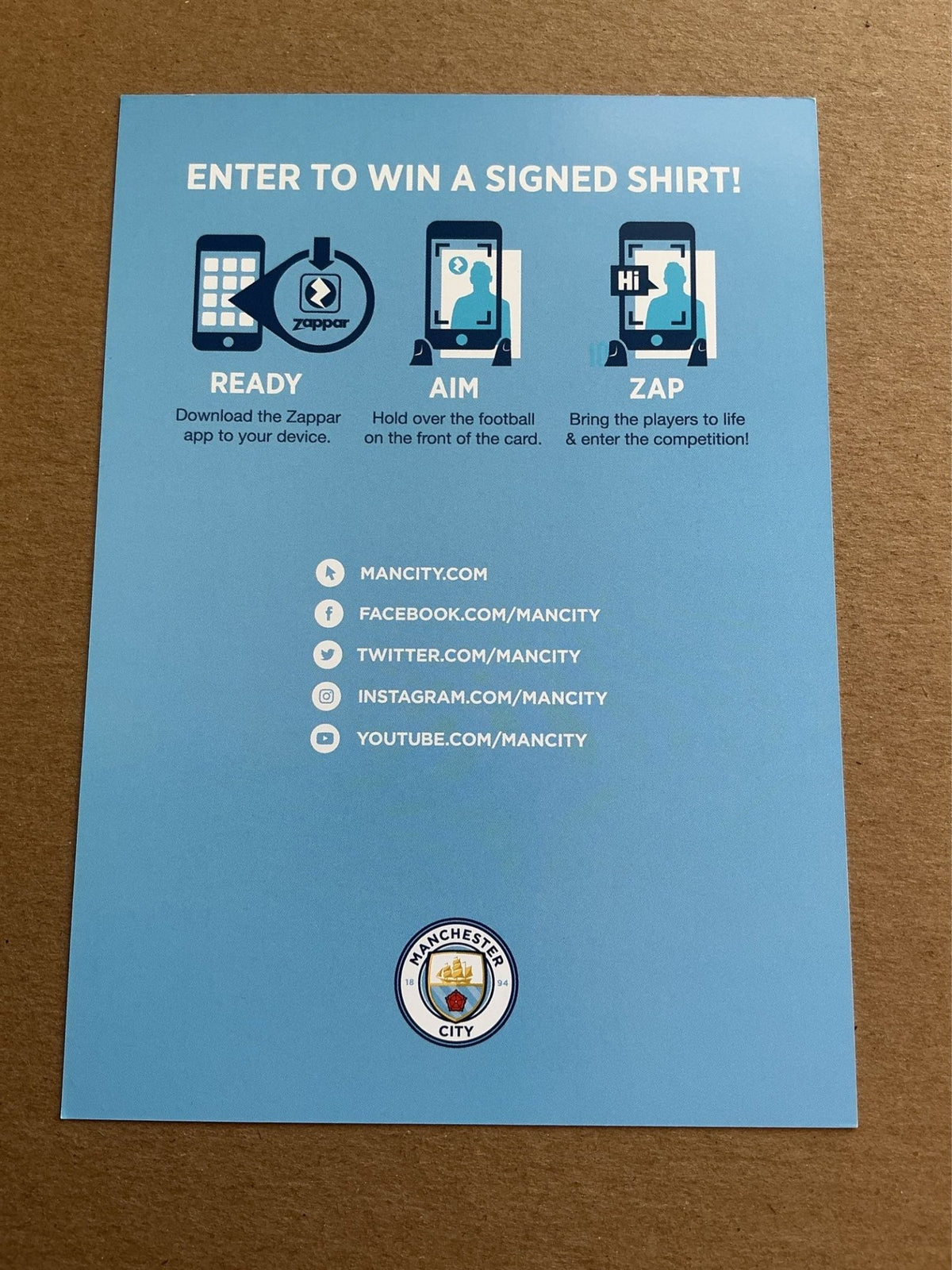 Bernardo Silva, Portugal 🇵🇹 Manchester City 2017/18 hand signed - Autographs-World