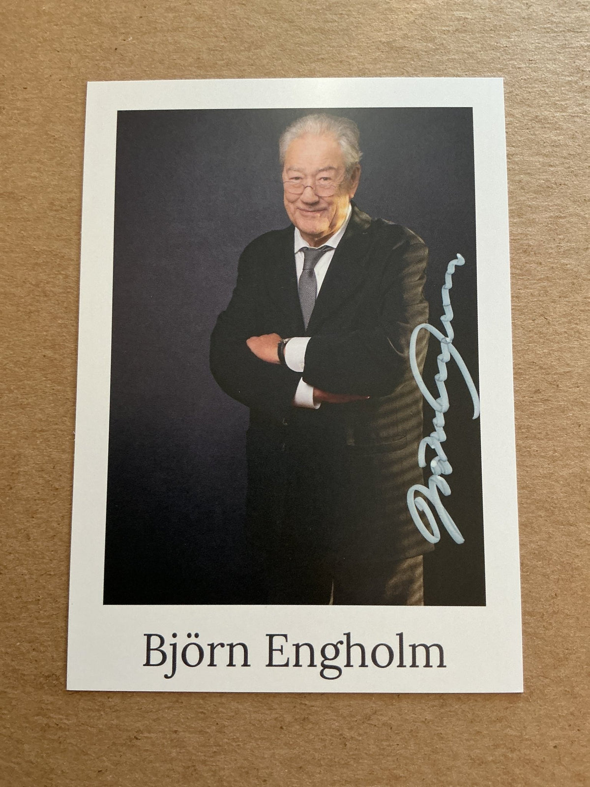 Björn Engholm, Germany 🇩🇪 Politician 2025 hand signed - Autographs-World