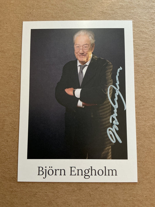 Björn Engholm, Germany 🇩🇪 Politician 2025 hand signed - Autographs-World