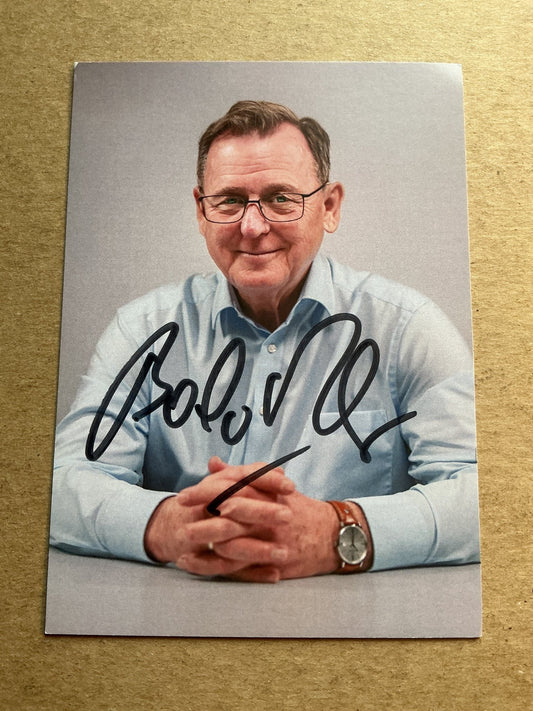 Bodo Ramelow, Germany 🇩🇪 Vice-President Bundestag 2025 hand signed - Autographs-World