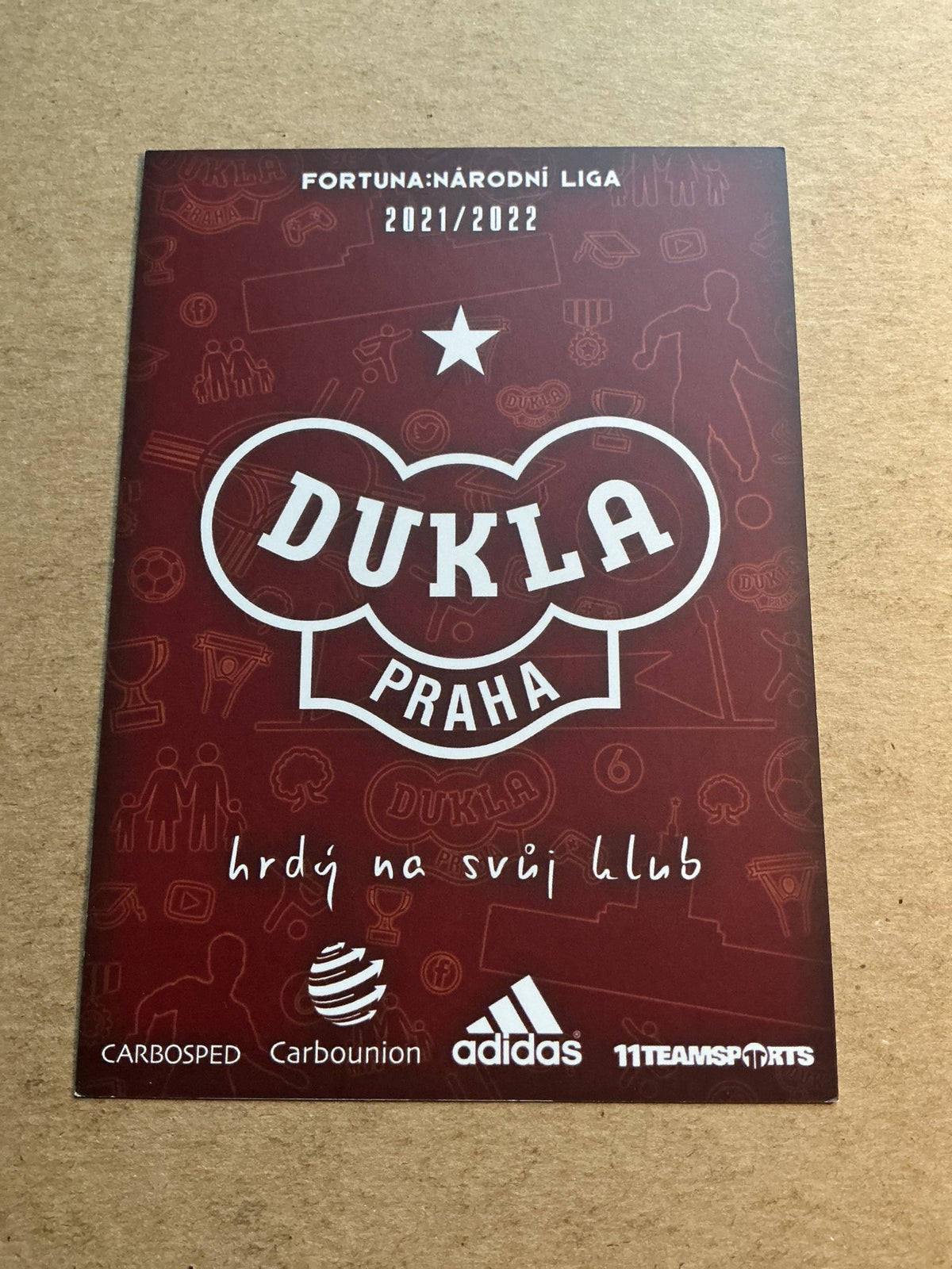 Bohuslav Pilný, Czech Republic 🇨🇿 FK Dukla Prague 2021/22 hand signed - Autographs-World