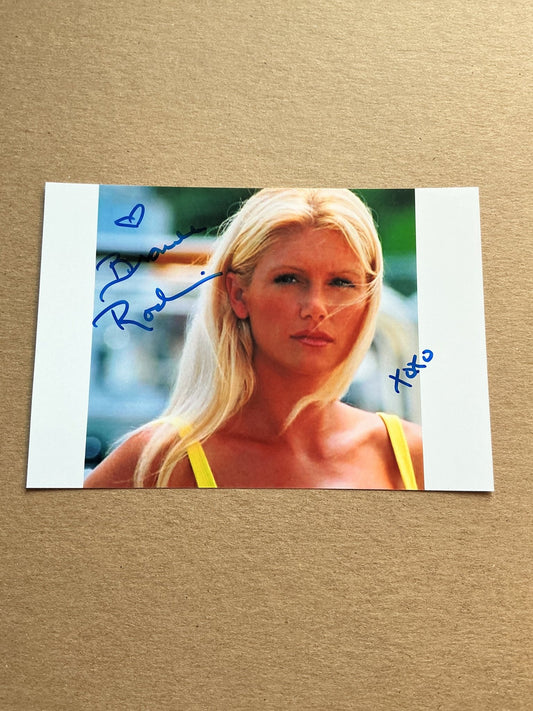 Brande Roderick, USA 🇺🇸 Actress hand signed - Autographs-World