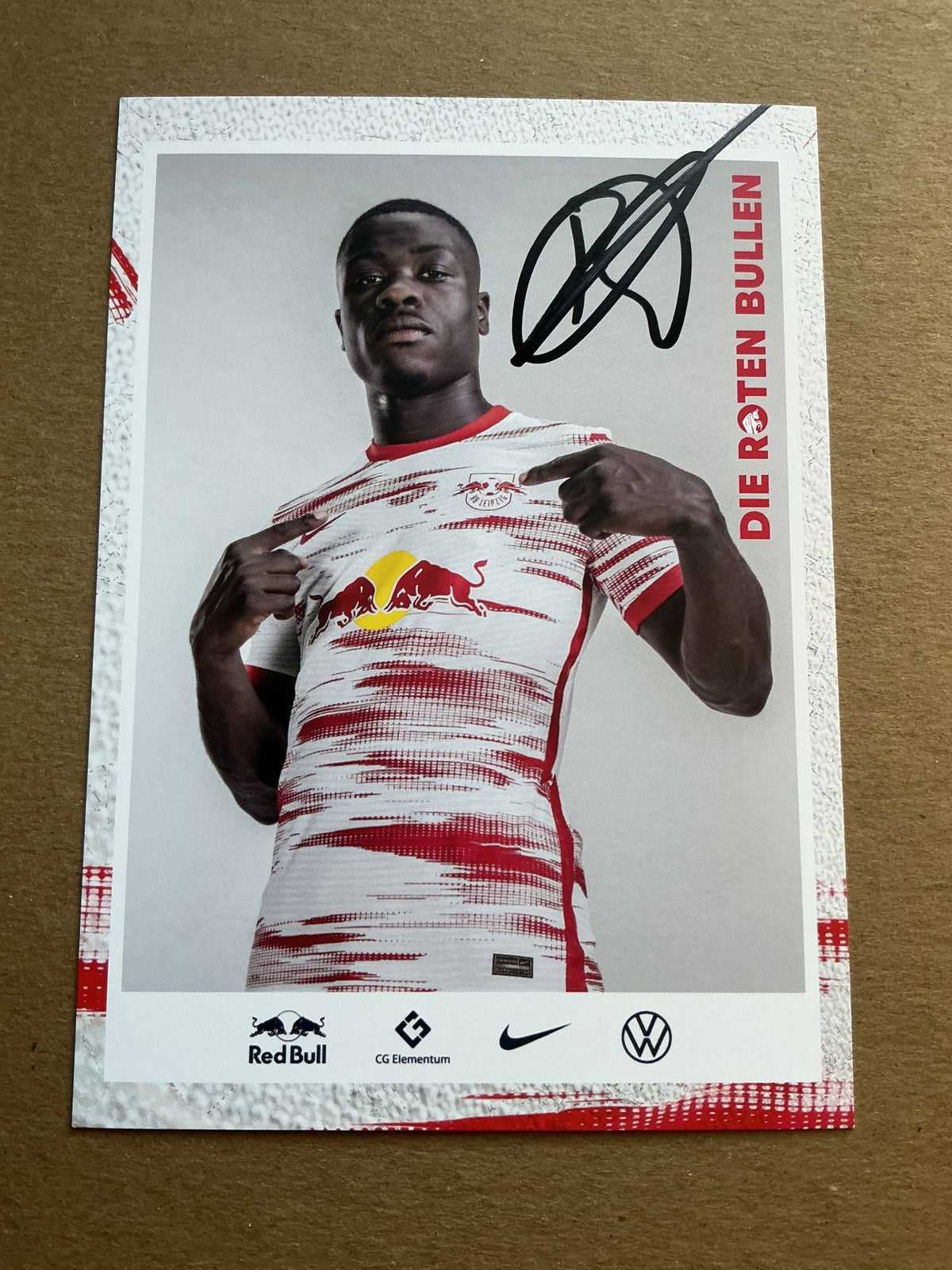 Brian Brobbey, Netherlands 🇳🇱 RB Leipzig 2021/22 hand signed - Autographs-World