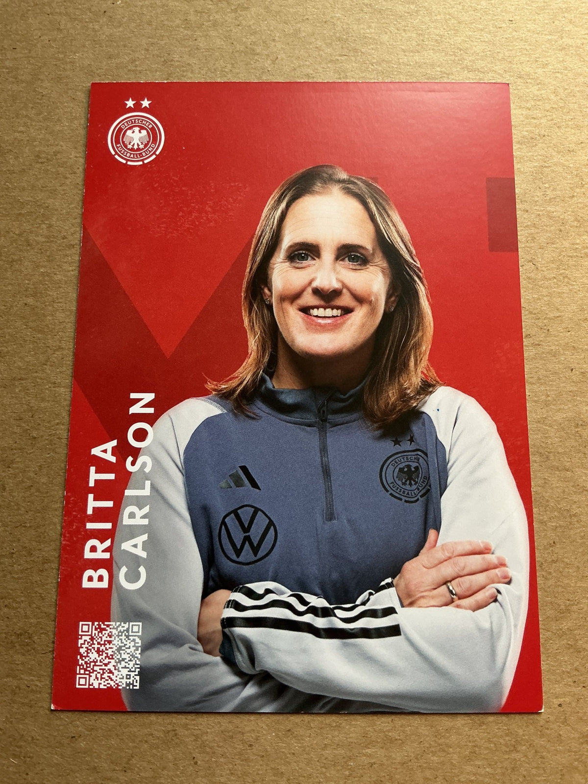 Britta Carlson, Germany 🇩🇪 Summer Olympics 2024 hand signed - Autographs-World
